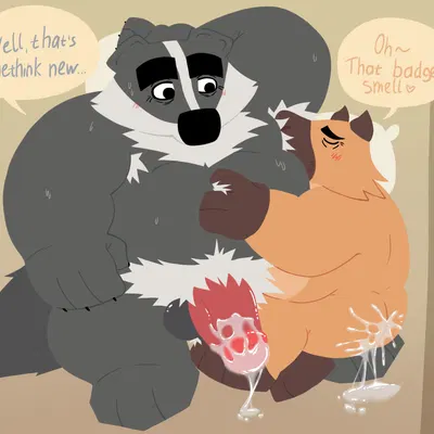 chief badger, fan character (beastly crimes, beastly crimes (2024)) created by bencomedion