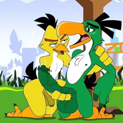 chuck (angry birds), hal (angry birds) (angry birds, rovio entertainment) created by johnithanial