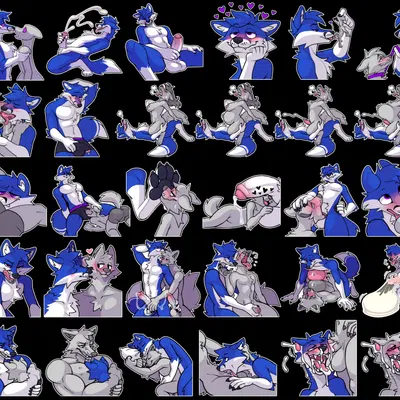 cobaltskyhunter, ych (character) created by fetishame