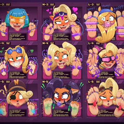 coco bandicoot (activision, crash bandicoot (series)) created by caroo