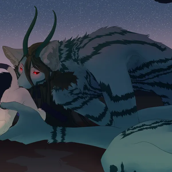 cronus (fish-ears), erin (fish-ears) created by fish-ears