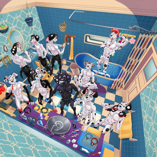 d.j. (101 dalmatians), dante (101 dalmatians), dawkins (101 dalmatians) (101 dalmatian street, 101 dalmatians) created by dal101strefan