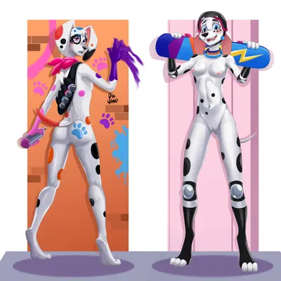 da vinci (101 dalmatians), dolly (101 dalmatians) (101 dalmatian street, 101 dalmatians) created by dal101strefan