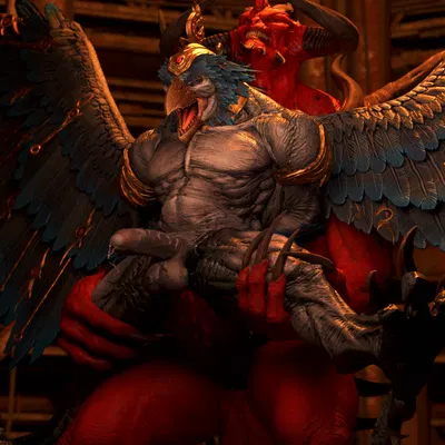 diablo (character), god slayer (blizzard entertainment, diablo) created by outofnecessity