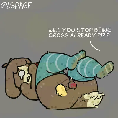 digby (animal crossing) (animal crossing, nintendo) created by lspagf