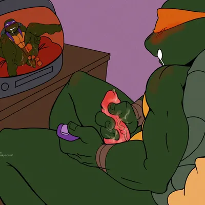 donatello (tmnt), michelangelo (tmnt) (teenage mutant ninja turtles) created by relatedturtles