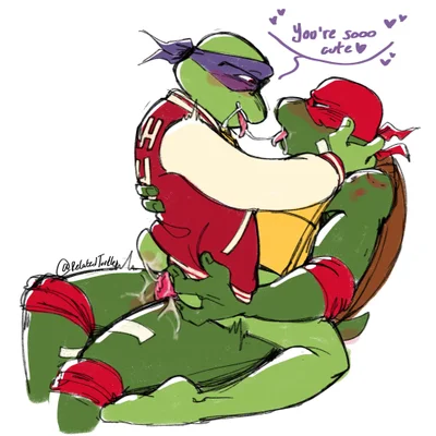 donatello (tmnt), raphael (tmnt) (teenage mutant ninja turtles) created by relatedturtles