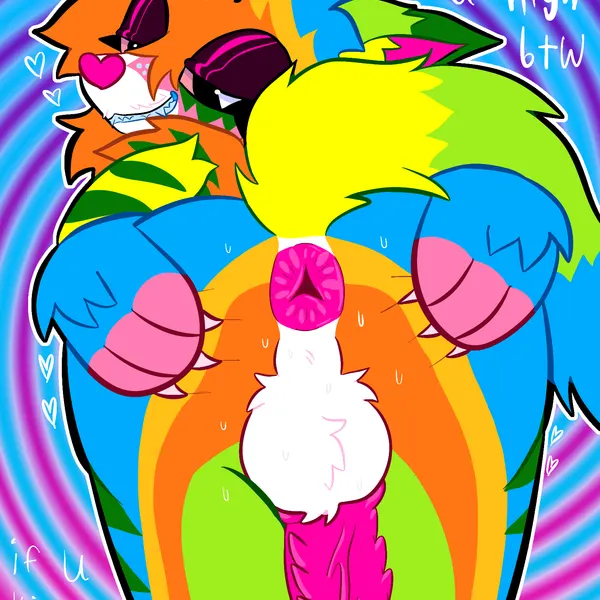 dragon smoking weed created by luckyfractal777