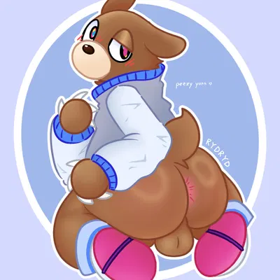 dropout bear (kanye west) created by rydryd