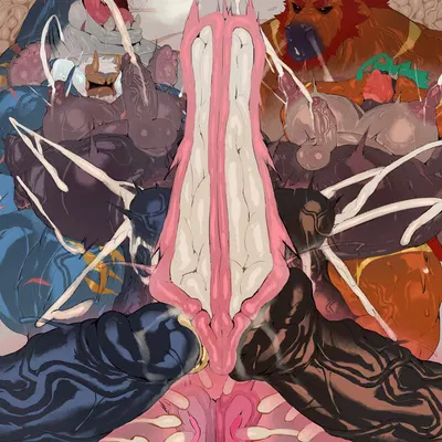 dylan (alvintanubis), gorilla (kd gai), xavier (alvintanubis) (alvintanubis, nintendo) created by kd gai