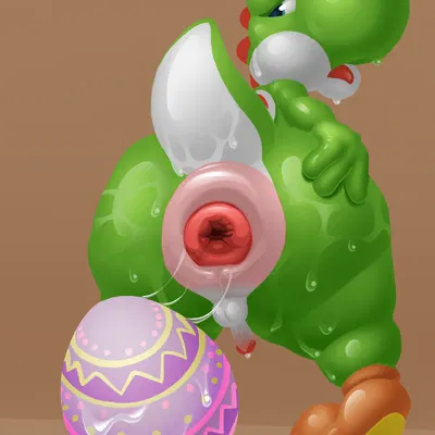 easter, mario bros created by benign light