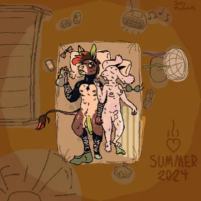 eli (muddzbuck), lilac (lilacfluffygoat) created by lilacfluffygoat