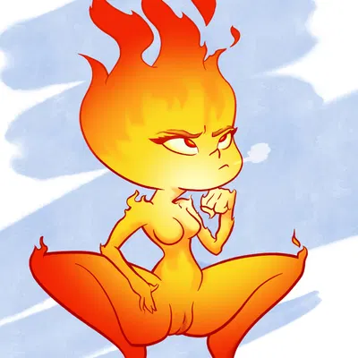 ember lumen (disney, elemental (pixar)) created by hopethishelps