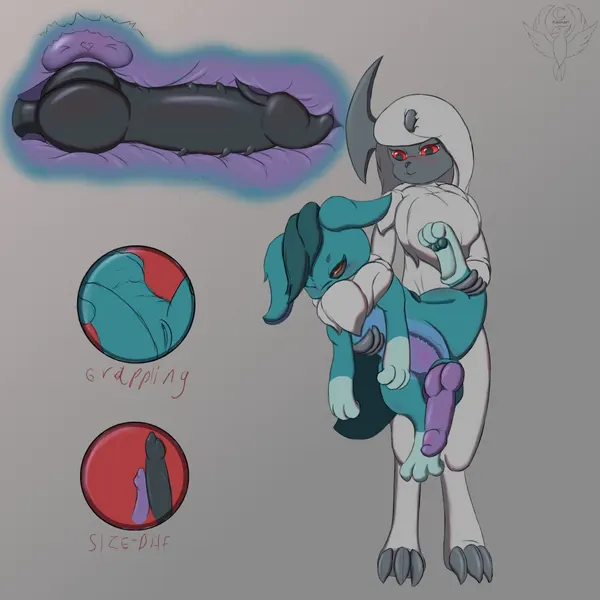 engello fox;, kaonari (character) (nintendo, pokemon) created by kaonari