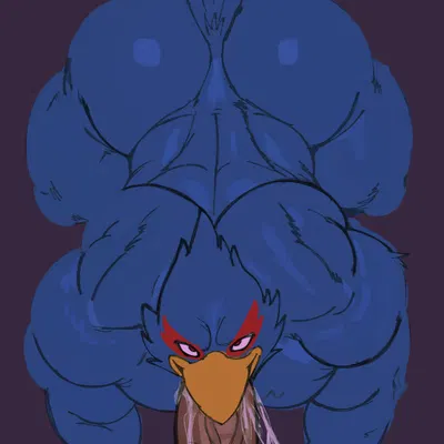 falco lombardi (nintendo, star fox) created by freeposers (artist)