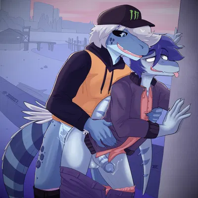 fan character, jack (snoot game) (cavemanon studios, monster energy) created by seven (artist)