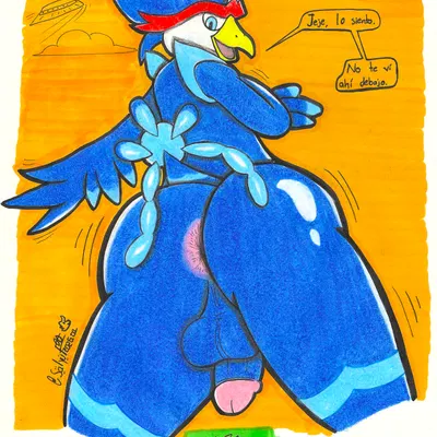 fan character, ovni (nintendo, pokemon) created by salyut (artist)