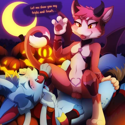 fan character, quetzalli (darkmirage), sylve0n (user) (halloween, nintendo) created by darkmirage