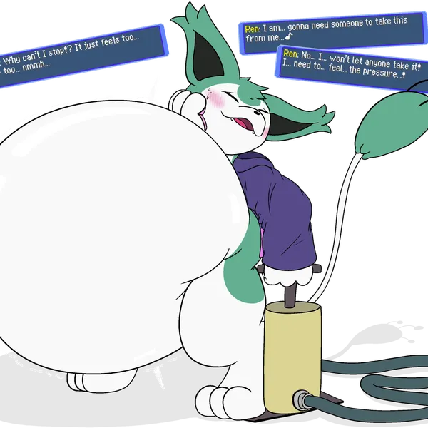 fan character, ren (bloatable) (nintendo, pokemon) created by bloatable