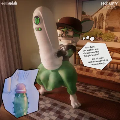 fan character, vincent (onyxsplash) (honey play box, kai 2 (sex toy)) created by onyxsplash