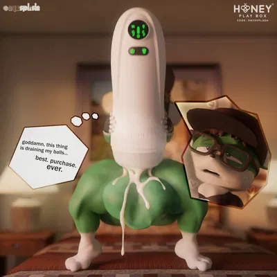 fan character, vincent (onyxsplash) (honey play box, kai 2 (sex toy)) created by onyxsplash