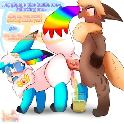 fan character, xevie eevewhite (character) (nintendo, pokemon) created by xevie eevee (artist)