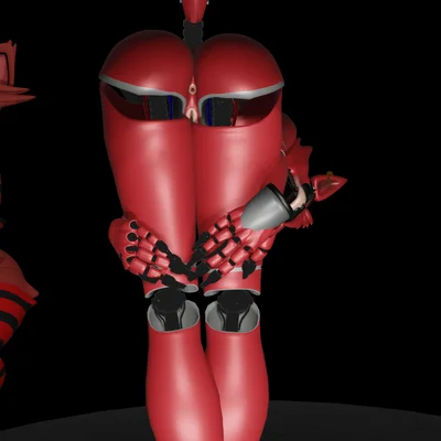 fexa (cryptiacurves), foxy (fnaf) (five nights at freddy's, fredina's nightclub) created by catl0v3r