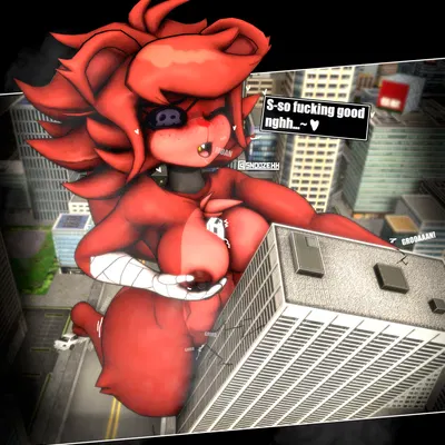 fexa (cryptiacurves), foxy (fnaf) (five nights at freddy's, fredina's nightclub) created by cryptiacurves, fallenpilota