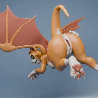 fidget (elysian tail) (dust: an elysian tail) created by heartlessangel3d