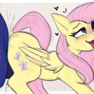 fluttershy (mlp) (friendship is magic, hasbro) created by marsminer
