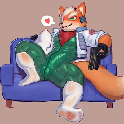 fox mccloud (nintendo, star fox) created by cydonia xia
