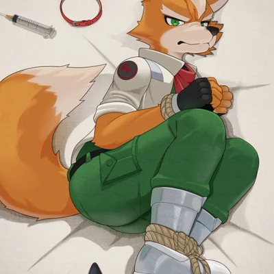 fox mccloud (nintendo, star fox) created by gekishiro