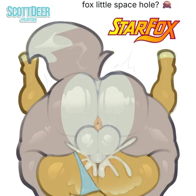 fox mccloud, wolf o'donnell (nintendo, star fox) created by scottdeer