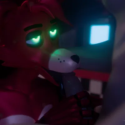 foxy (fnaf) (five nights at freddy's, scottgames) created by project mechanic