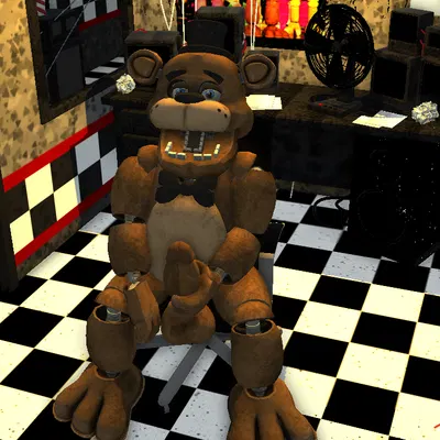 freddy (fnaf) (five nights at freddy's, scottgames) created by gooberboy v2