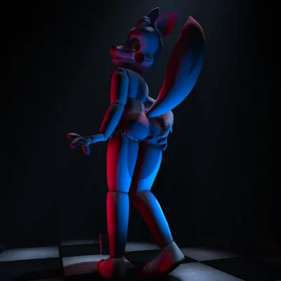 funtime foxy (fnaf) (five nights at freddy's, scottgames) created by byt-e