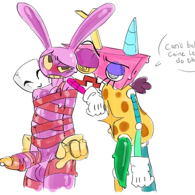 gangle (tadc), jax (tadc), zooble (tadc) (glitch productions, the amazing digital circus)