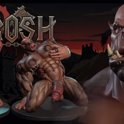 garrosh hellscream (blizzard entertainment, warcraft) created by chiefkaine