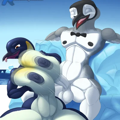 gloria (happy feet), mumble (happy feet) created by thelordjoshua1