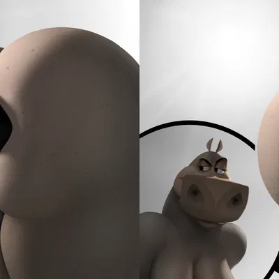 gloria (madagascar), okory (dreamworks, madagascar (series)) created by dolphysoul