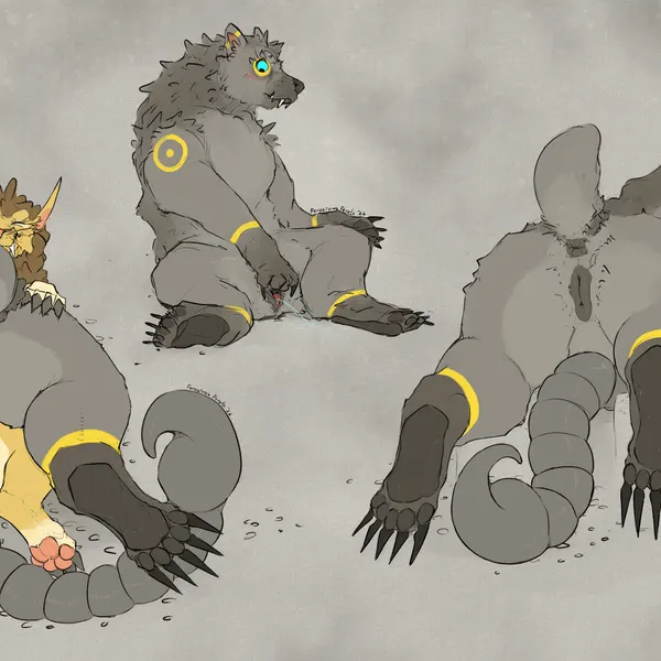 gresh (blizzard entertainment, european mythology) created by ferocious ferals