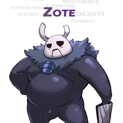 grey prince zote (hollow knight) (hollow knight (franchise), team cherry) created by hikoero777