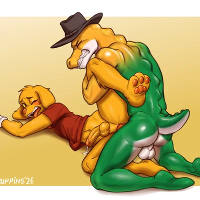 gummigoo (tadc), scratch (tadc) (glitch productions, the amazing digital circus) created by puppins