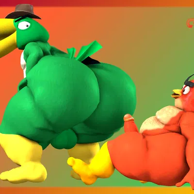hal (angry birds), red (angry birds) (angry birds, rovio entertainment) created by nomoreusernamestouse