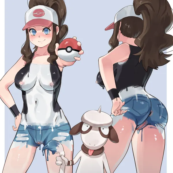 hilda (pokemon) (nintendo, pokemon) created by mocomori