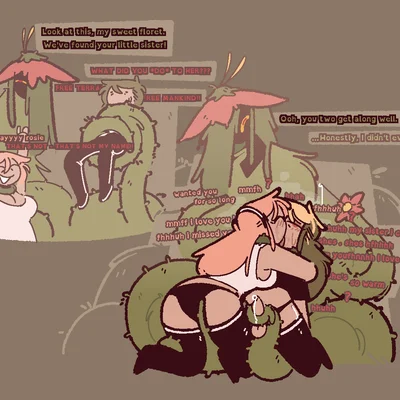 holly (xenopavilia), rosie (xenopavilia), salix sapria second bloom (human domestication guide) created by xenopavilia