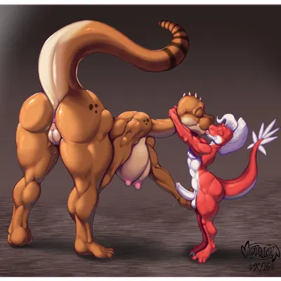 iko (trias), sora (trias) (dinosaurs inc.) created by madpolar