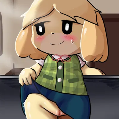 isabelle (animal crossing) (animal crossing, nintendo) created by olihai