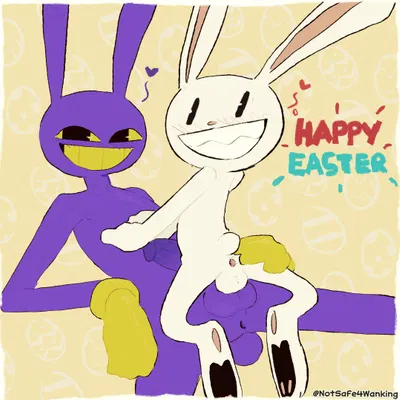 jax (tadc), max (sam and max) (easter, glitch productions) created by notsafeforwanking