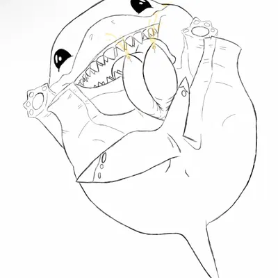 jeff the land shark (marvel, marvel rivals) created by juno main